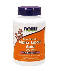 Alpha Lipoic Acid (120 Vcap 600 mg) NOW Foods